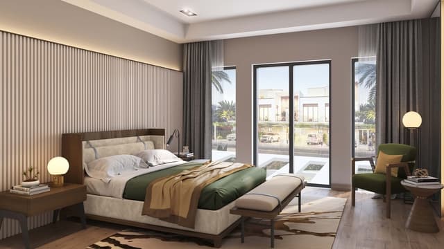 Photo chambre du projet Damac Suncity - Promoteur Damac - PGM Real Estate Dubaï - pgmrealestatedubai.com