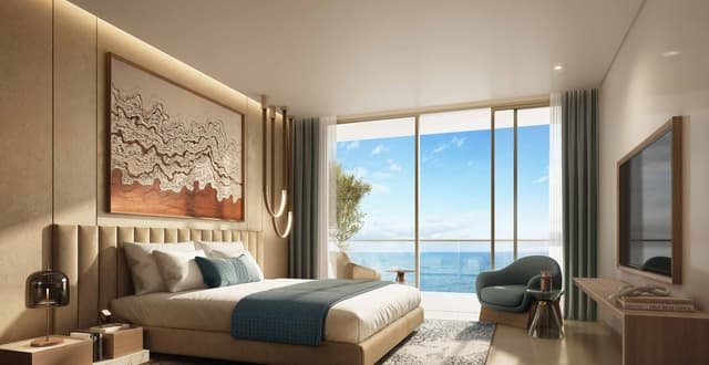 Photo chambre du projet Shoreline by Damac - Promoteur Damac - PGM Real Estate Dubaï - pgmrealestatedubai.com