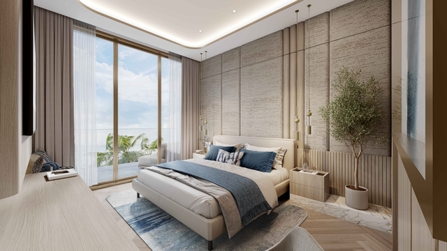 Photo chambre du projet Beach Walk III by Imtiaz - Promoteur Imtiaz Developments - PGM Real Estate Dubaï - pgmrealestatedubai.com