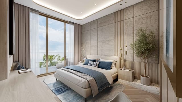 Photo chambre du projet Beach Walk III by Imtiaz - Promoteur Imtiaz Developments - PGM Real Estate Dubaï - pgmrealestatedubai.com