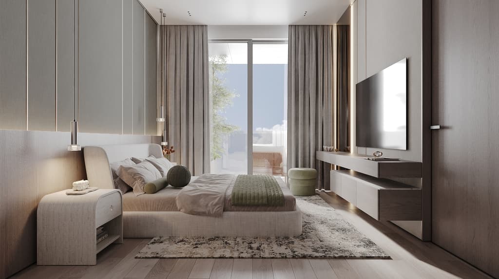 Photo chambre du projet Cove Edition II by Imtiaz - Promoteur Imtiaz Developments - PGM Real Estate Dubaï - pgmrealestatedubai.com
