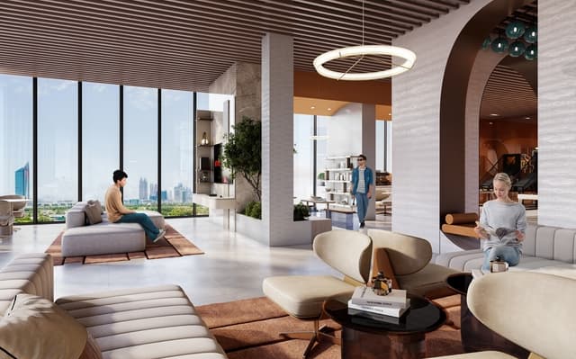 Photo espace de vie du projet Legado by Prescott - Promoteur Prescott - PGM Real Estate Dubaï - pgmrealestatedubai.com