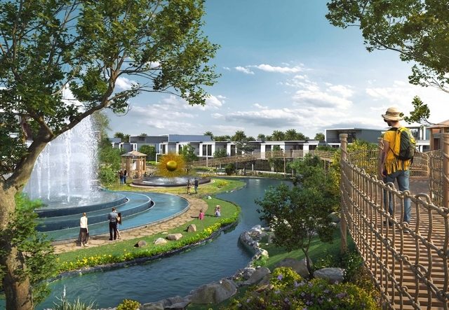 Photo espace de vie du projet Damac Suncity - Promoteur Damac - PGM Real Estate Dubaï - pgmrealestatedubai.com
