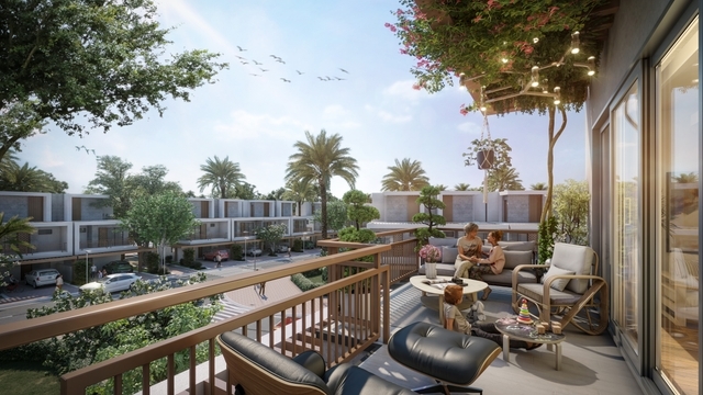 Photo espace de vie du projet Violet Damac Hills 2 - Promoteur Damac - PGM Real Estate Dubaï - pgmrealestatedubai.com
