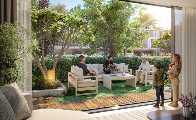 Photo espace de vie du projet Violet Damac Hills 2 - Promoteur Damac - PGM Real Estate Dubaï - pgmrealestatedubai.com