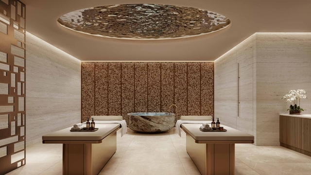 Photo salon de massage du projet Shoreline by Damac - Promoteur Damac - PGM Real Estate Dubaï - pgmrealestatedubai.com