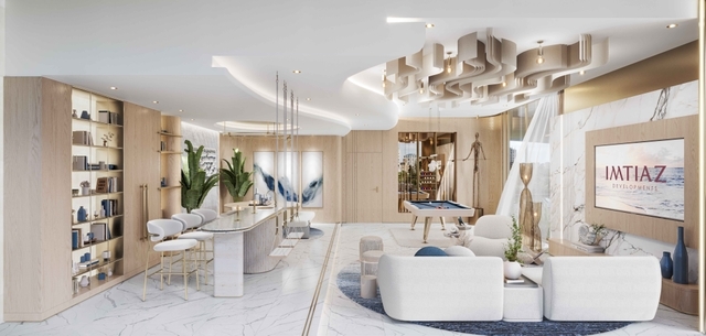 Photo espace de vie du projet Beach Walk III by Imtiaz - Promoteur Imtiaz Developments - PGM Real Estate Dubaï - pgmrealestatedubai.com