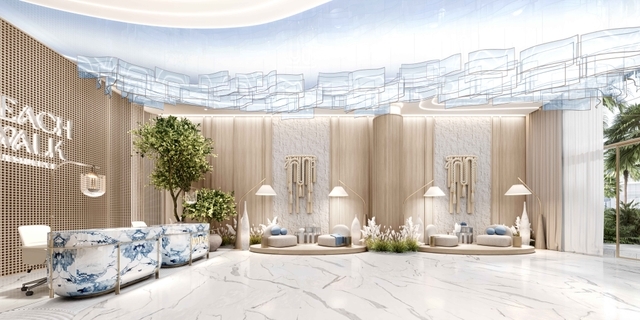 Photo espace de vie du projet Beach Walk III by Imtiaz - Promoteur Imtiaz Developments - PGM Real Estate Dubaï - pgmrealestatedubai.com