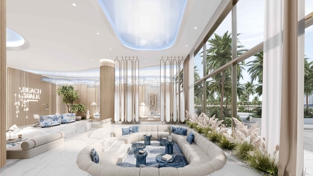Photo espace de vie du projet Beach Walk III by Imtiaz - Promoteur Imtiaz Developments - PGM Real Estate Dubaï - pgmrealestatedubai.com