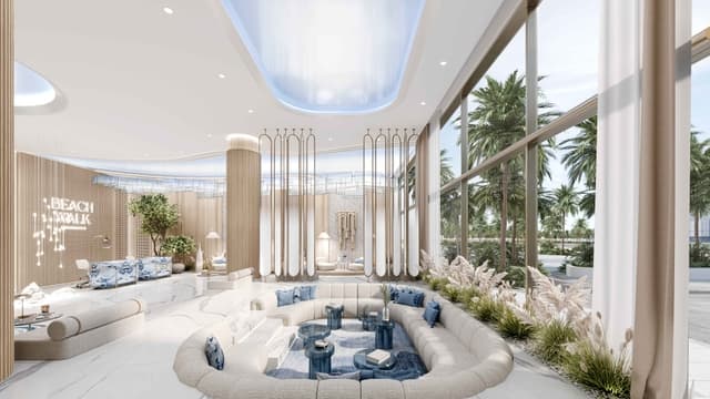 Photo espace de vie du projet Beach Walk III by Imtiaz - Promoteur Imtiaz Developments - PGM Real Estate Dubaï - pgmrealestatedubai.com