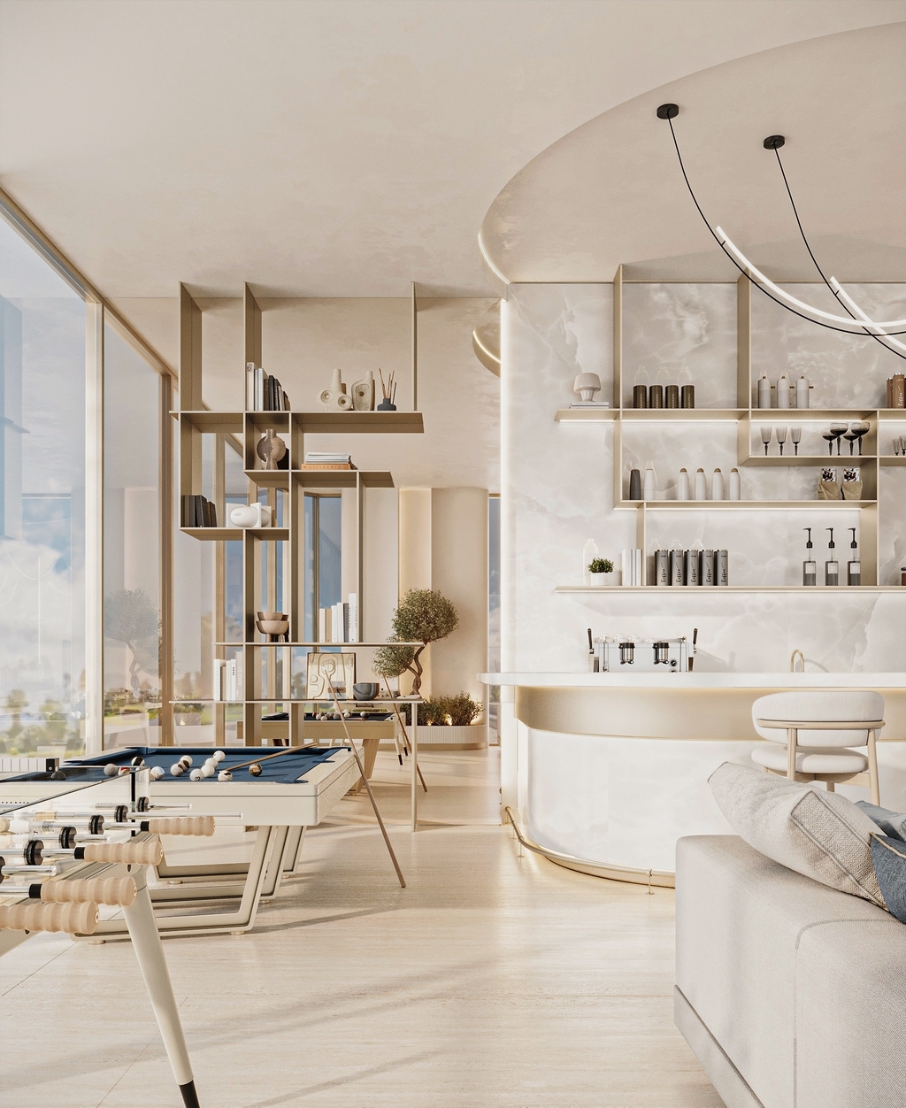 Photo espace de vie du projet Cove Edition II by Imtiaz - Promoteur Imtiaz Developments - PGM Real Estate Dubaï - pgmrealestatedubai.com