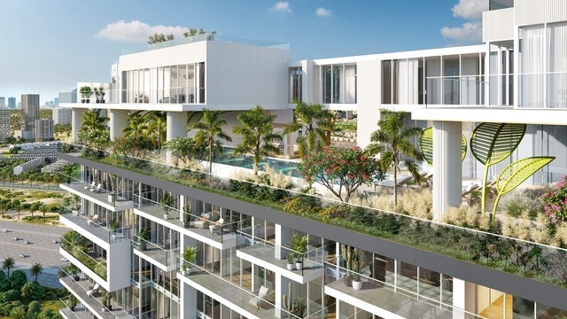Photo extérieur du projet Legado by Prescott - Promoteur Prescott - PGM Real Estate Dubaï - pgmrealestatedubai.com