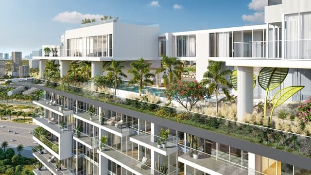 Photo extérieur du projet Legado by Prescott - Promoteur Prescott - PGM Real Estate Dubaï - pgmrealestatedubai.com