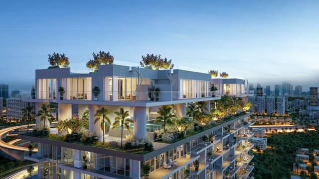Photo extérieur du projet Legado by Prescott - Promoteur Prescott - PGM Real Estate Dubaï - pgmrealestatedubai.com