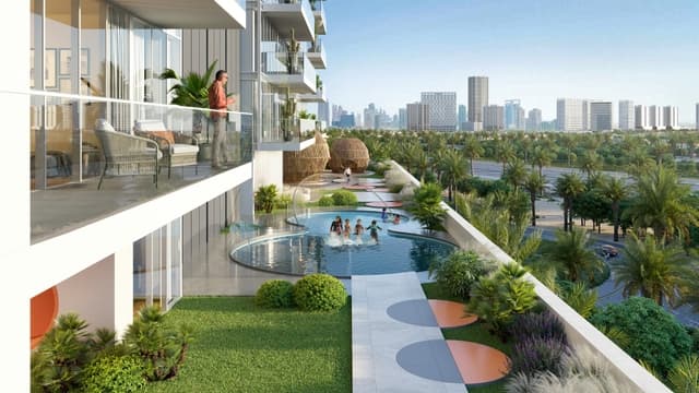 Photo extérieur du projet Legado by Prescott - Promoteur Prescott - PGM Real Estate Dubaï - pgmrealestatedubai.com