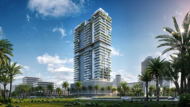 Photo extérieur du projet Legado by Prescott - Promoteur Prescott - PGM Real Estate Dubaï - pgmrealestatedubai.com
