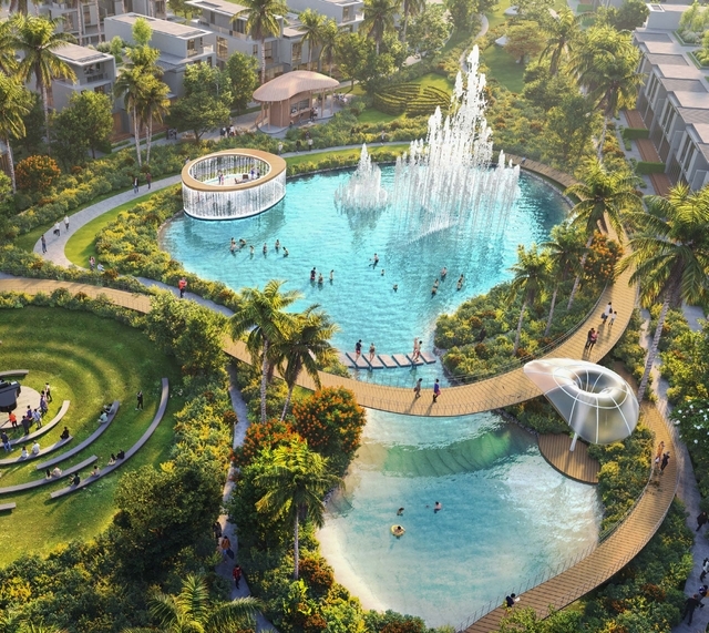 Photo extérieur du projet Damac Suncity - Promoteur Damac - PGM Real Estate Dubaï - pgmrealestatedubai.com