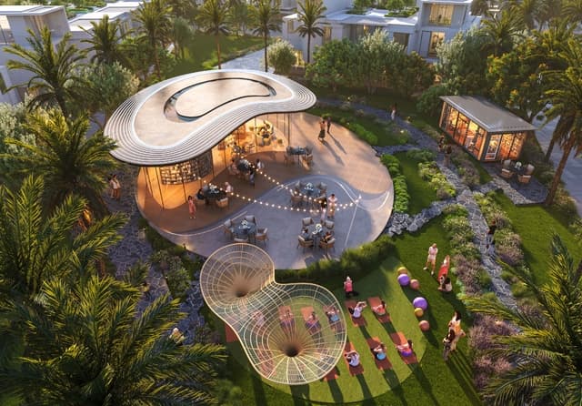 Photo extérieur du projet Damac Suncity - Promoteur Damac - PGM Real Estate Dubaï - pgmrealestatedubai.com