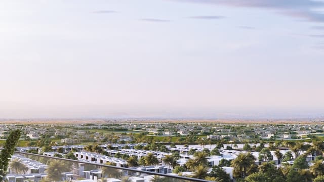 Photo extérieur du projet Violet Damac Hills 2 - Promoteur Damac - PGM Real Estate Dubaï - pgmrealestatedubai.com