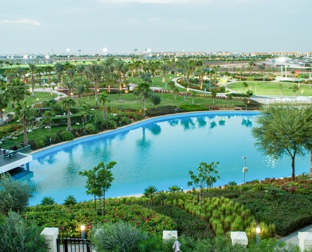 Photo extérieur du projet Violet Damac Hills 2 - Promoteur Damac - PGM Real Estate Dubaï - pgmrealestatedubai.com
