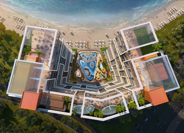 Photo extérieur du projet Shoreline by Damac - Promoteur Damac - PGM Real Estate Dubaï - pgmrealestatedubai.com