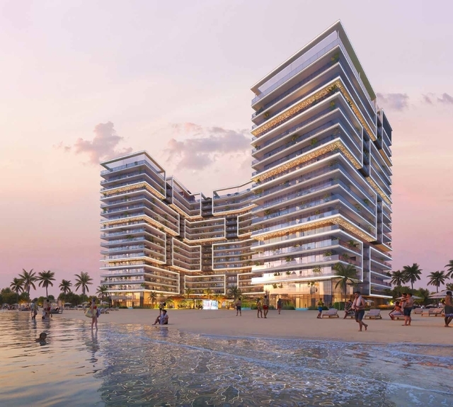 Photo extérieur du projet Shoreline by Damac - Promoteur Damac - PGM Real Estate Dubaï - pgmrealestatedubai.com