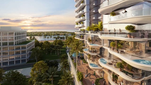 Photo extérieur du projet Beach Walk III by Imtiaz - Promoteur Imtiaz Developments - PGM Real Estate Dubaï - pgmrealestatedubai.com