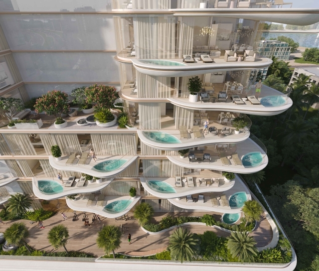 Photo extérieur du projet Beach Walk III by Imtiaz - Promoteur Imtiaz Developments - PGM Real Estate Dubaï - pgmrealestatedubai.com
