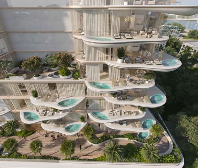 Photo extérieur du projet Beach Walk III by Imtiaz - Promoteur Imtiaz Developments - PGM Real Estate Dubaï - pgmrealestatedubai.com
