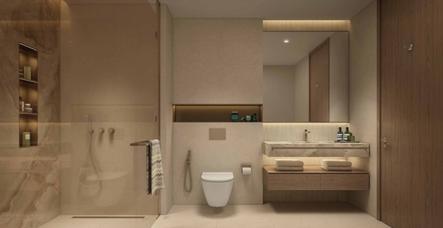 Photo salle de bain du projet Shoreline by Damac - Promoteur Damac - PGM Real Estate Dubaï - pgmrealestatedubai.com