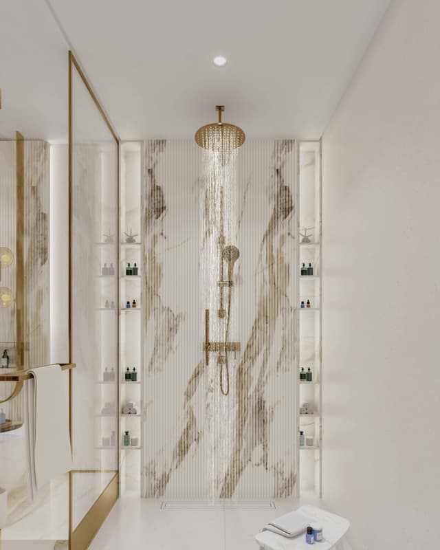 Photo salle de bain du projet Beach Walk III by Imtiaz - Promoteur Imtiaz Developments - PGM Real Estate Dubaï - pgmrealestatedubai.com