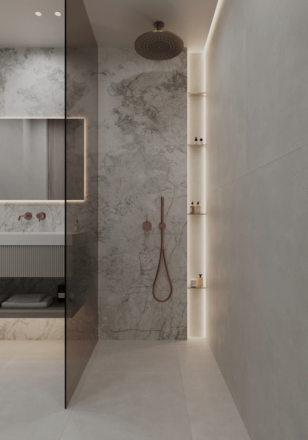 Photo salle de bain du projet Cove Edition II by Imtiaz - Promoteur Imtiaz Developments - PGM Real Estate Dubaï - pgmrealestatedubai.com