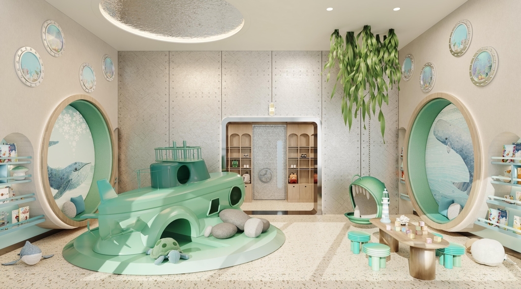 Photo salle de jeux pour enfants du projet Mercer House by Ellington - Promoteur Ellington Properties - PGM Real Estate Dubaï - pgmrealestatedubai.com