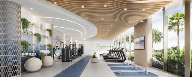 Photo salle de sport du projet Beach Walk III by Imtiaz - Promoteur Imtiaz Developments - PGM Real Estate Dubaï - pgmrealestatedubai.com
