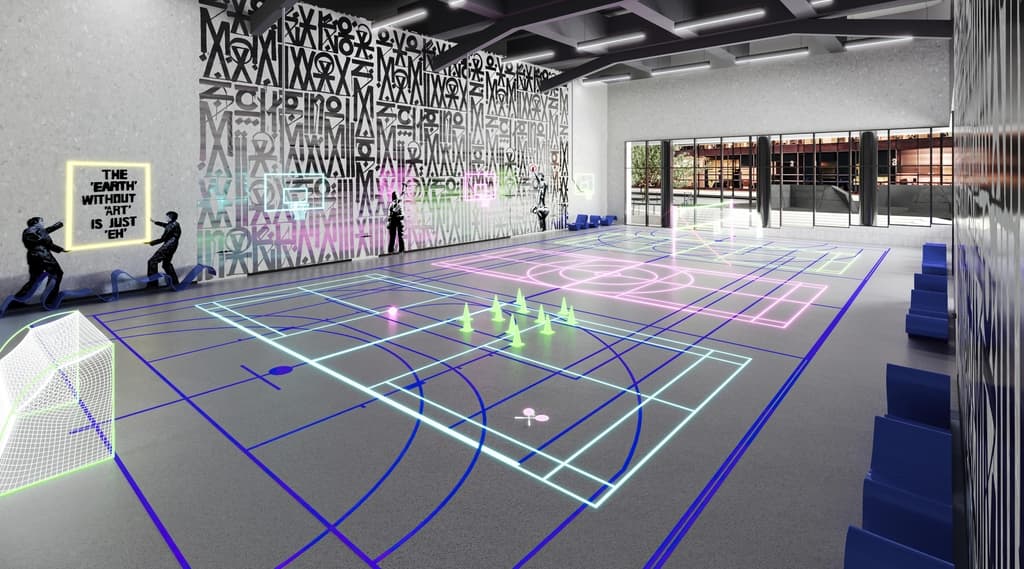 Photo salle de sport du projet Mercer House by Ellington - Promoteur Ellington Properties - PGM Real Estate Dubaï - pgmrealestatedubai.com