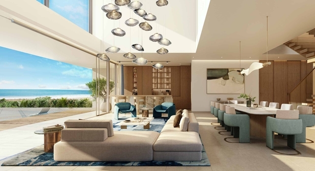 Photo salon du projet Shoreline by Damac - Promoteur Damac - PGM Real Estate Dubaï - pgmrealestatedubai.com