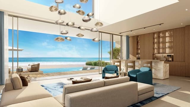 Photo salon du projet Shoreline by Damac - Promoteur Damac - PGM Real Estate Dubaï - pgmrealestatedubai.com