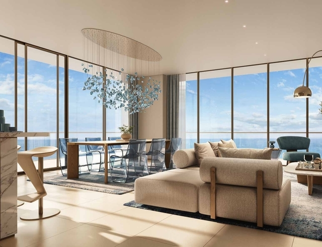Photo salon du projet Shoreline by Damac - Promoteur Damac - PGM Real Estate Dubaï - pgmrealestatedubai.com