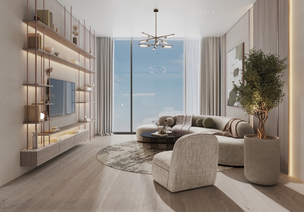 Photo salon du projet Cove Edition II by Imtiaz - Promoteur Imtiaz Developments - PGM Real Estate Dubaï - pgmrealestatedubai.com