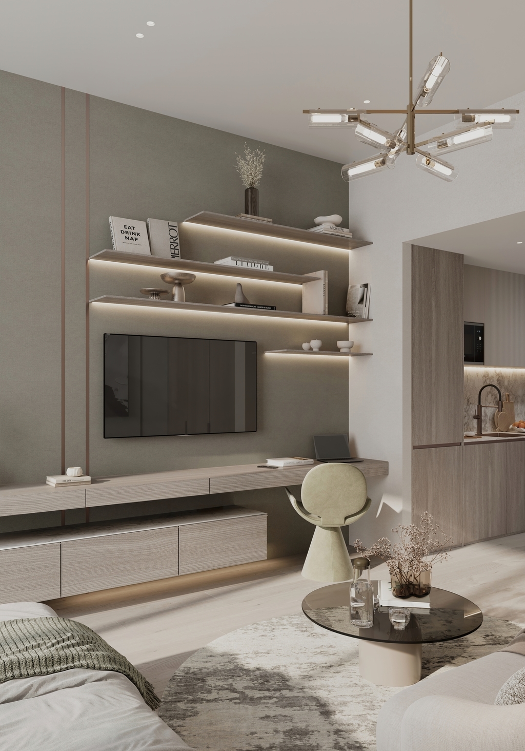 Photo salon du projet Cove Edition II by Imtiaz - Promoteur Imtiaz Developments - PGM Real Estate Dubaï - pgmrealestatedubai.com