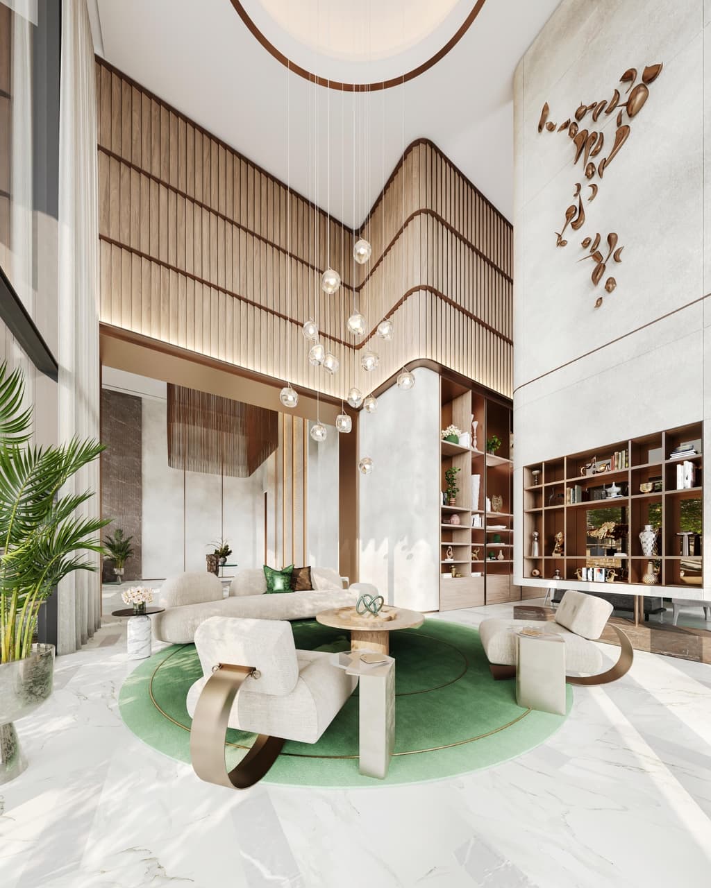 Photo salon du projet Mercer House by Ellington - Promoteur Ellington Properties - PGM Real Estate Dubaï - pgmrealestatedubai.com